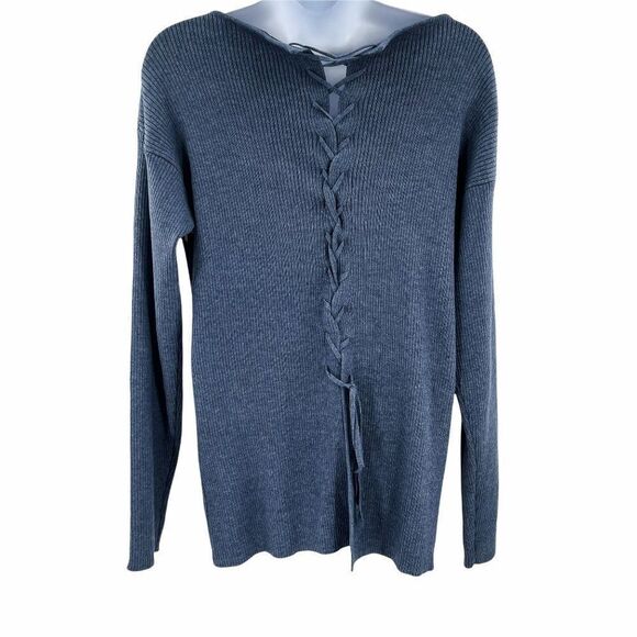 Lulu's Lounge Lifestyle Ribbed Knit Sweater Top S - Picture 3 of 9